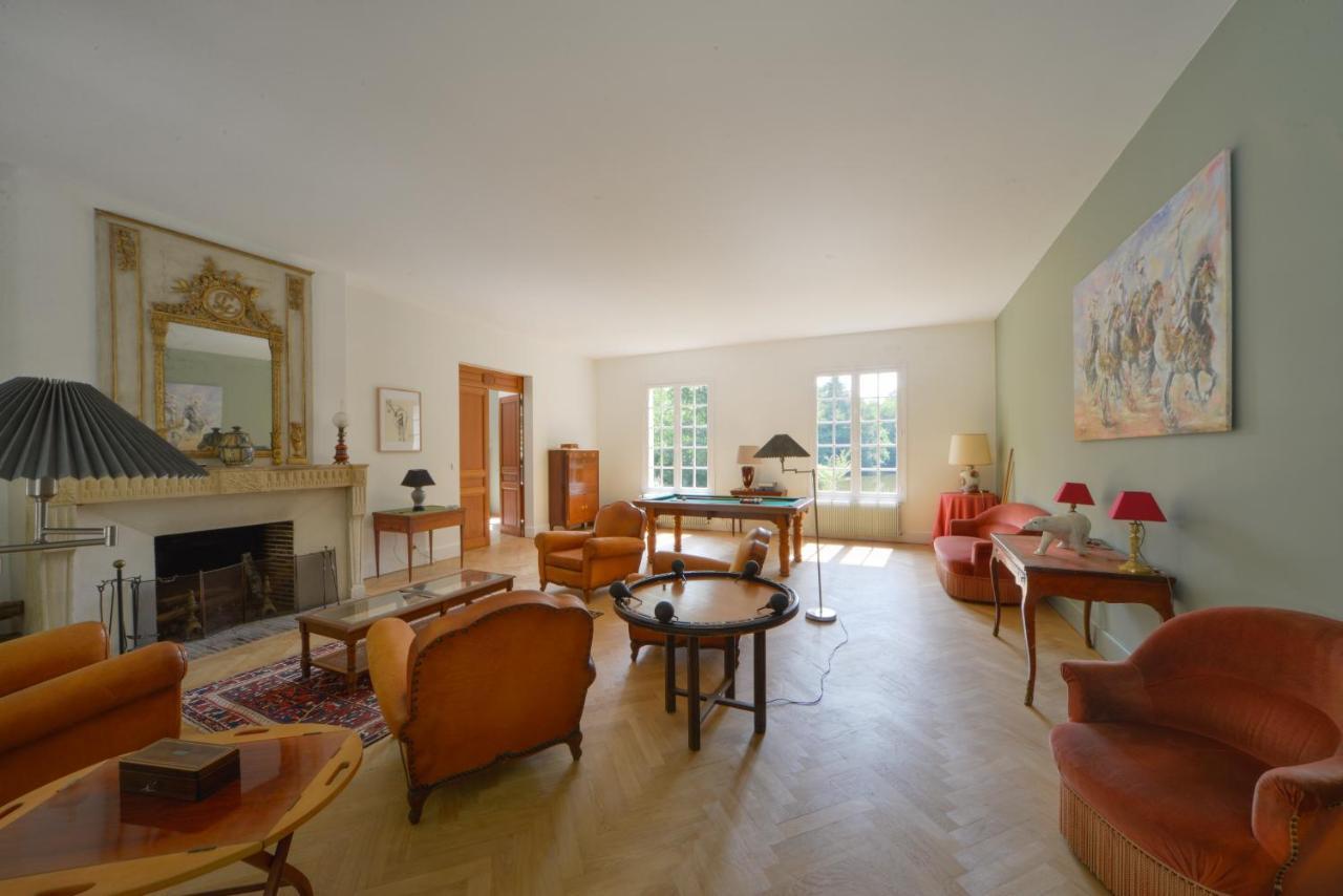 La Genetiere - Grande Maison Avec Etang En Sologne Mery-es-Bois Exteriör bild